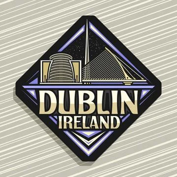 Vector logo for Dublin Stock Illustration