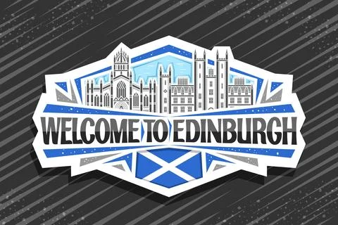 Vector logo for Edinburgh Stock Illustration