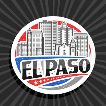 Vector logo for El Paso Stock Illustration