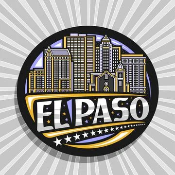 Vector logo for El Paso Stock Illustration
