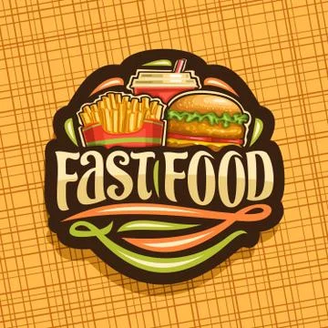 Vector logo for Fast Food Stock Illustration