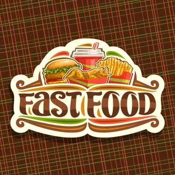 Vector logo for Fast Food Stock Illustration