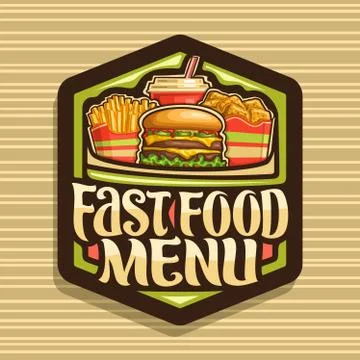 Vector logo for Fast Food Stock Illustration