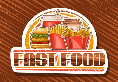 Vector logo for Fast Food Stock Illustration