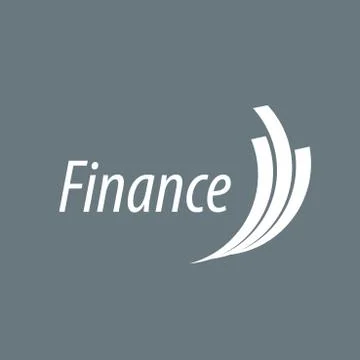 Vector logo Finance Stock Illustration