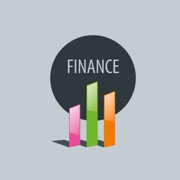 Vector logo Finance Stock Illustration