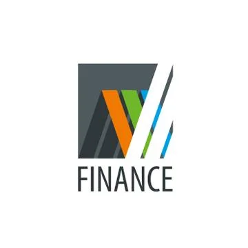 Vector logo Finance Stock Illustration