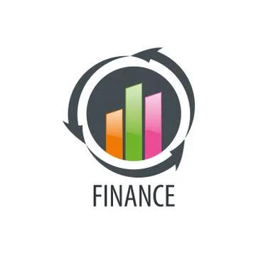 Vector logo Finance Stock Illustration