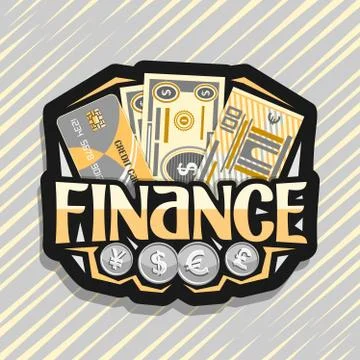 Vector logo for Finance Stock Illustration