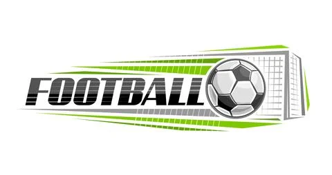 Vector logo for Football Stock Illustration