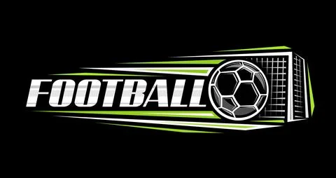 Vector logo for Football Stock Illustration