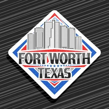 Vector logo for Fort Worth Stock Illustration