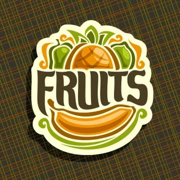 Vector logo for Fruits Stock Illustration