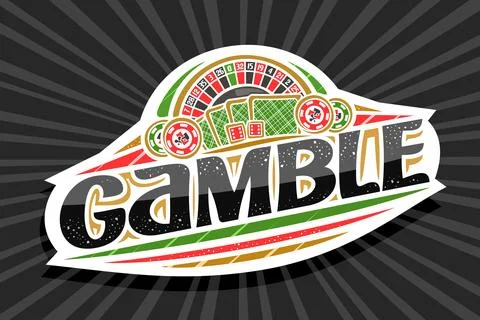Vector logo for Gamble Stock Illustration