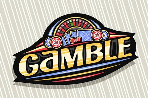 Vector logo for Gamble Stock Illustration