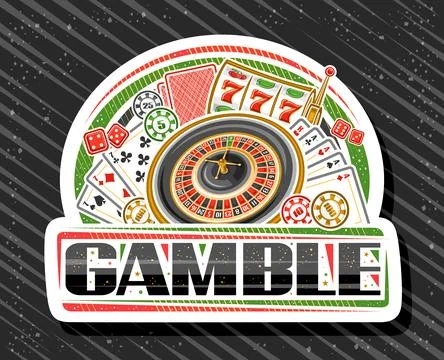 Vector logo for Gamble Stock Illustration