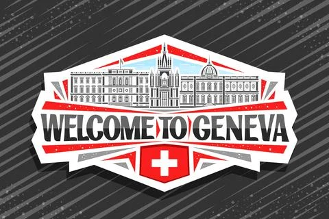 Vector logo for Geneva Stock Illustration