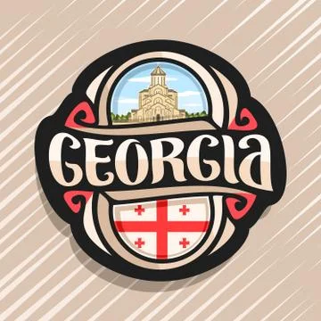Vector logo for Georgia Stock Illustration