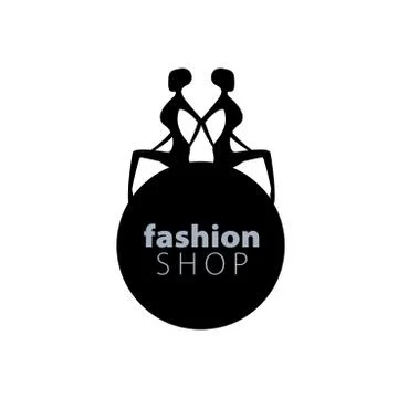 Vector logo girls Stock Illustration