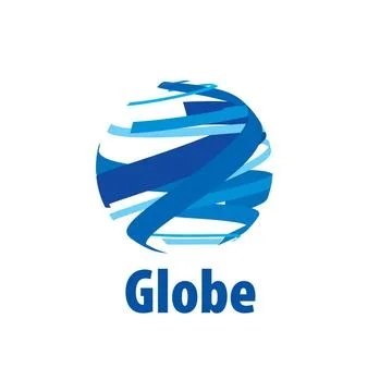 Vector logo globe Abstract globe logo. Vector illustration. Design element... Stock Photos
