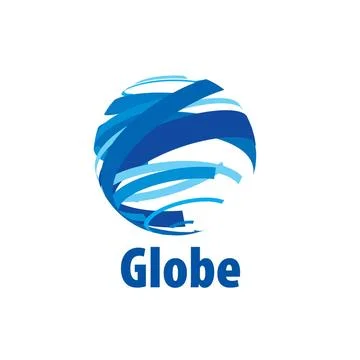 Vector logo globe Abstract globe logo. Vector illustration. Design element... Stock Photos