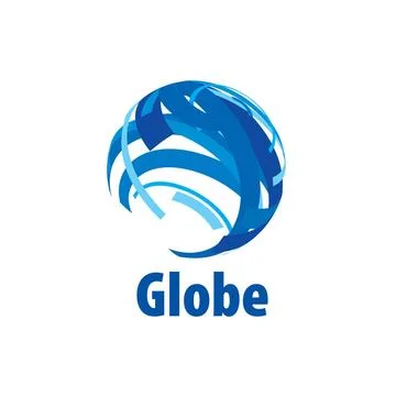 Vector logo globe Abstract globe logo. Vector illustration. Design element... Stock Photos