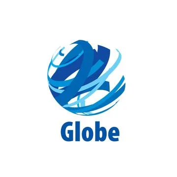 Vector logo globe Abstract globe logo. Vector illustration. Design element... Stock Photos