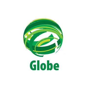 Vector logo globe Abstract globe logo. Vector illustration. Design element... Stock Photos