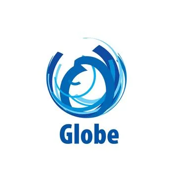Vector logo globe Abstract globe logo. Vector illustration. Design element... Stock Photos