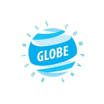 Vector logo globe Illustrazione stock