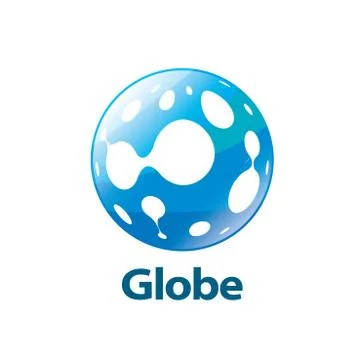 Vector logo globe 스톡 일러스트