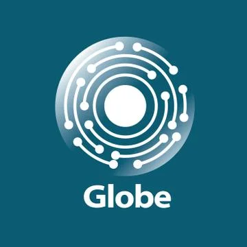 Vector logo globe イラスト素材