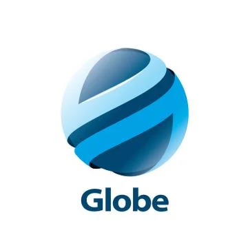 Vector logo globe Stock Illustration