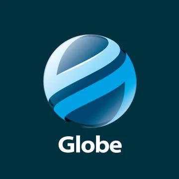 Vector logo globe Stock Illustration