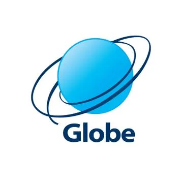 Vector logo globe Stock Illustration