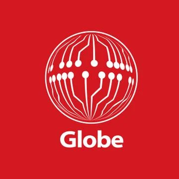Vector logo globe Stock Illustration