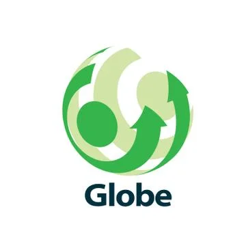 Vector logo globe 스톡 일러스트