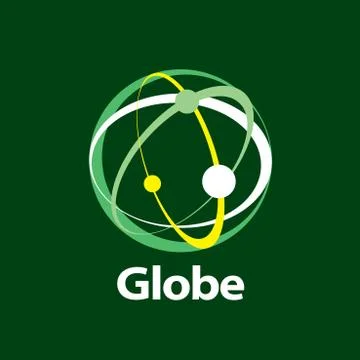 Vector logo globe Stock Illustration