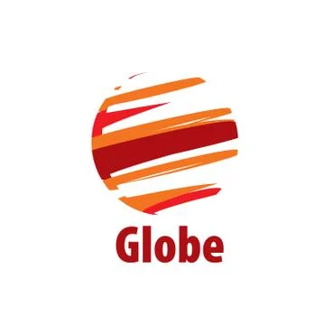 Vector logo globe Illustrazione stock