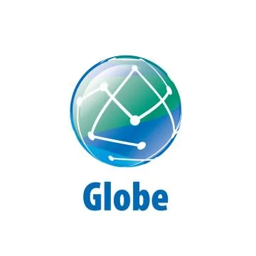 Vector logo globe イラスト素材