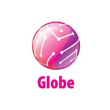Vector logo globe 스톡 일러스트