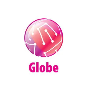 Vector logo globe Stock Illustration