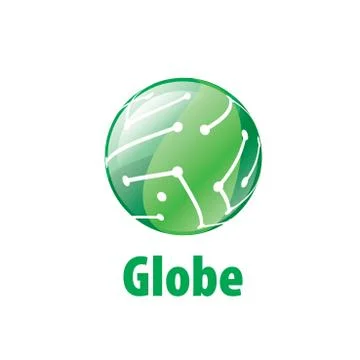 Vector logo globe 스톡 일러스트