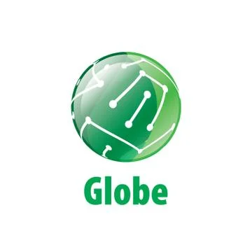 Vector logo globe Illustrazione stock