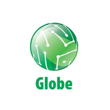 Vector logo globe イラスト素材