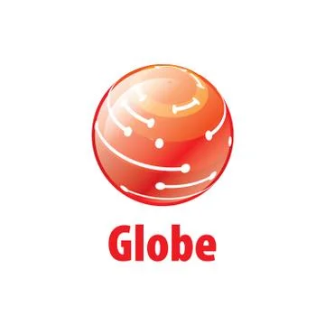 Vector logo globe イラスト素材