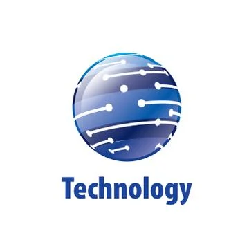 Vector logo globe Stock Illustration