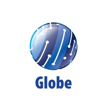 Vector logo globe 스톡 일러스트