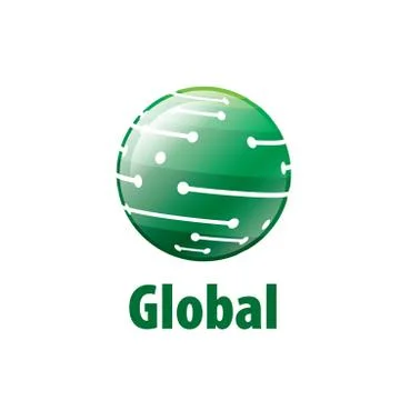 Vector logo globe イラスト素材