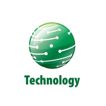 Vector logo globe Illustrazione stock